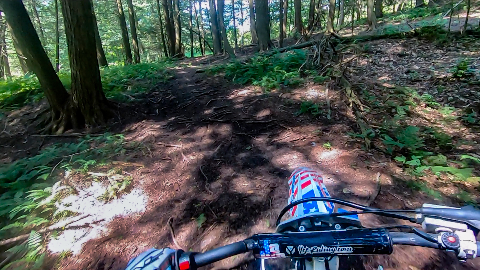 Enduro à Unadilla avec l'YCF