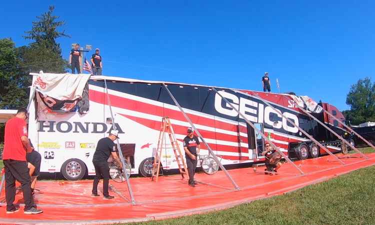 Montage du auvent Geico
