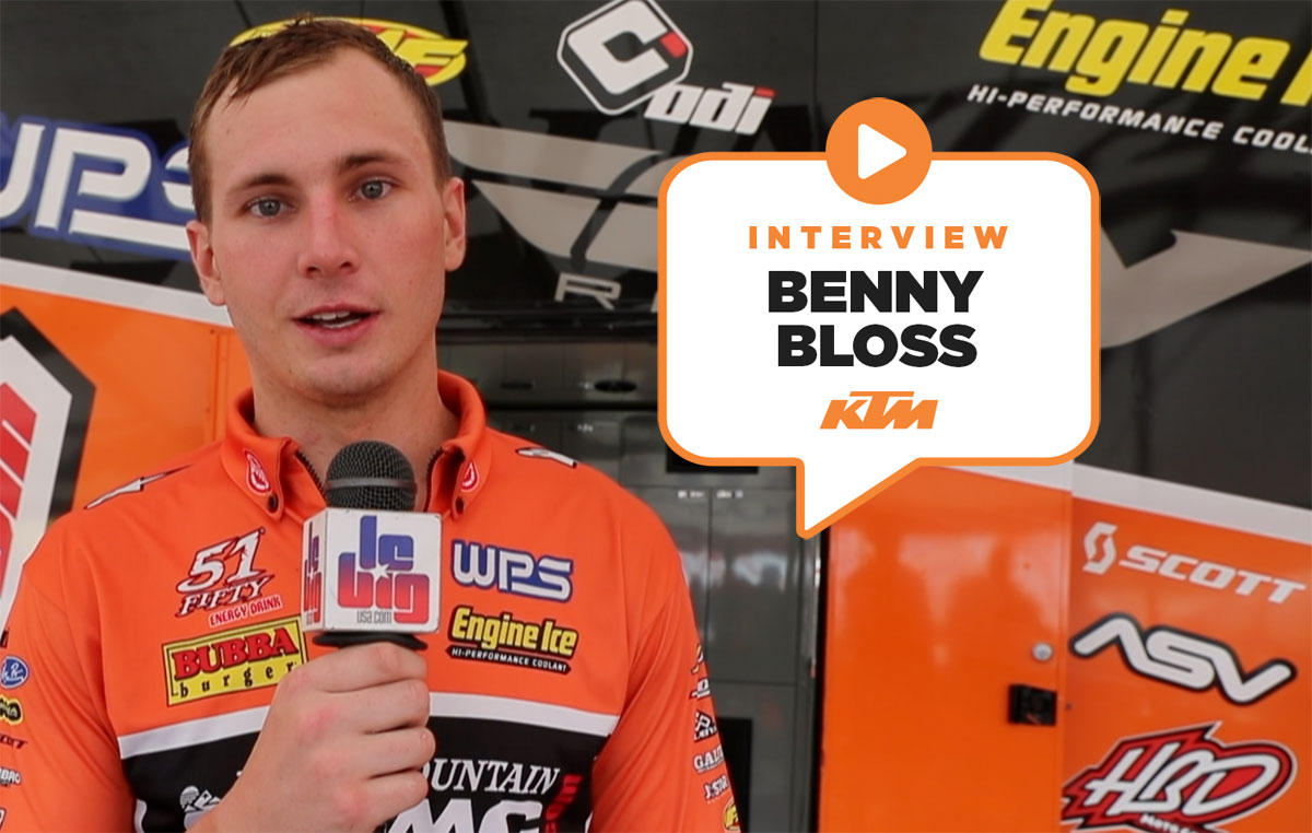 Benny Bloss : « j'adore cette piste »