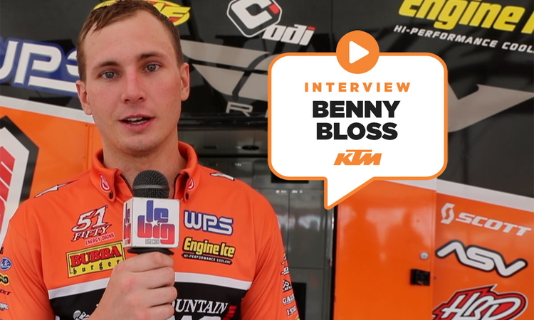 Benny Bloss : « j'adore cette piste »