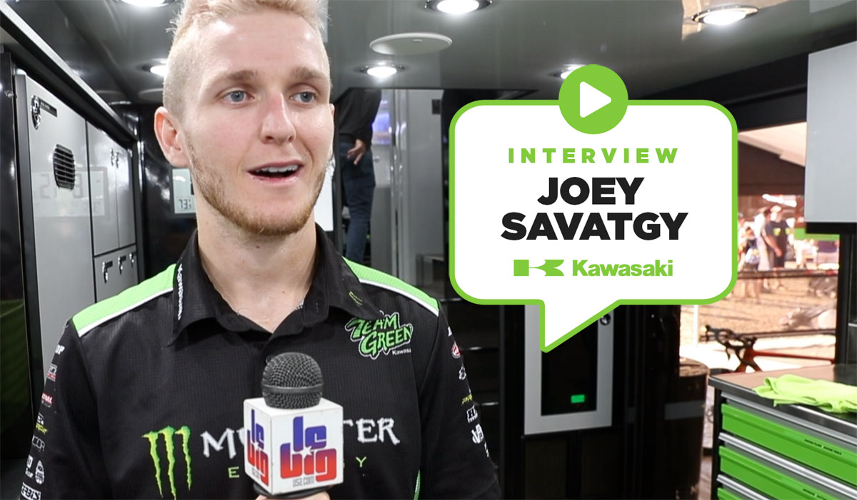 Joey Savatgy : « enfin un bon week-end »