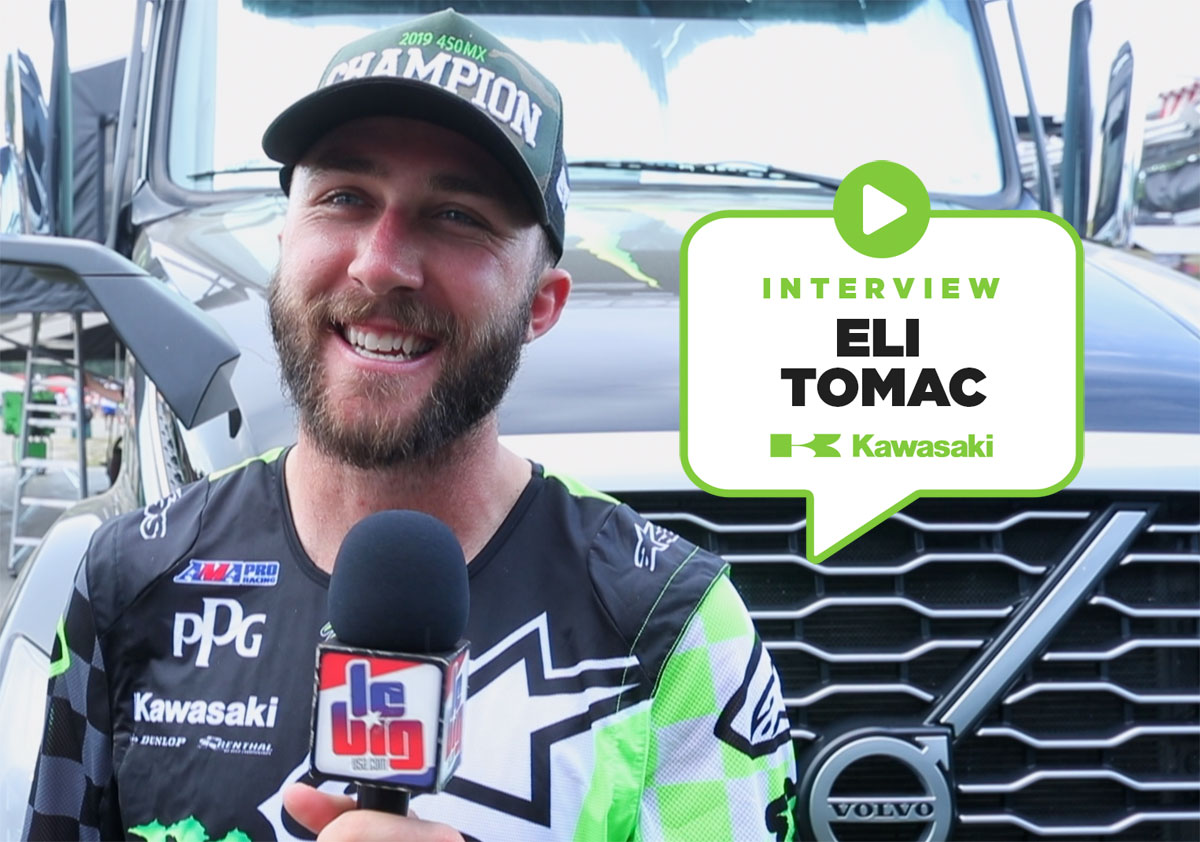 Eli Tomac : « c'est un moment spécial »