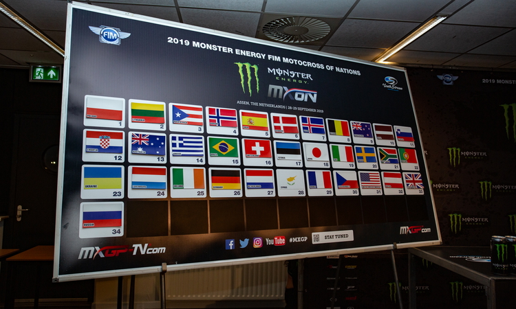 Le tirage au sort du MXDN
