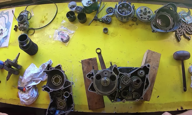 Remontage moteur Suzuki RM 465