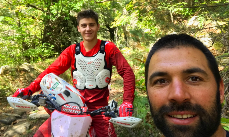 Zach Pichon sur le GP d'Ambert
