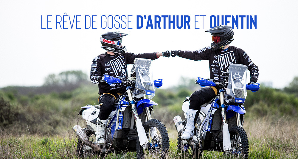 Le rêve de gosse d'Arthur et Quentin...