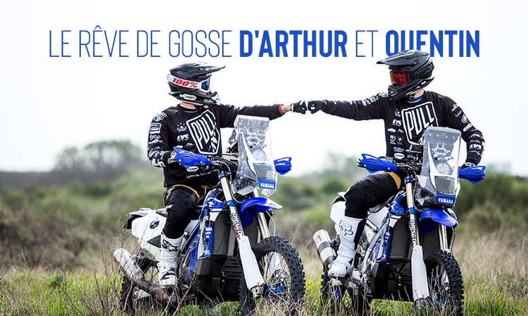 Le rêve de gosse d'Arthur et Quentin...