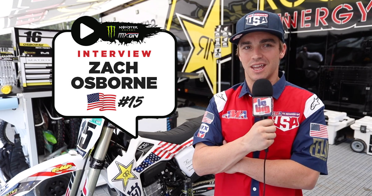 Zach Osborne : « mon rôle de capitaine »