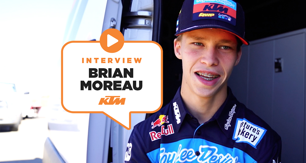 Brian Moreau : « c'est une chance »