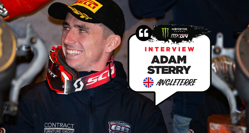 Adam Sterry : « une belle fin de carrière MX2 »