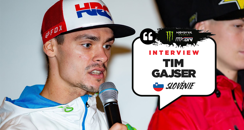 Tim Gajser : « je n'avais aucune pression »