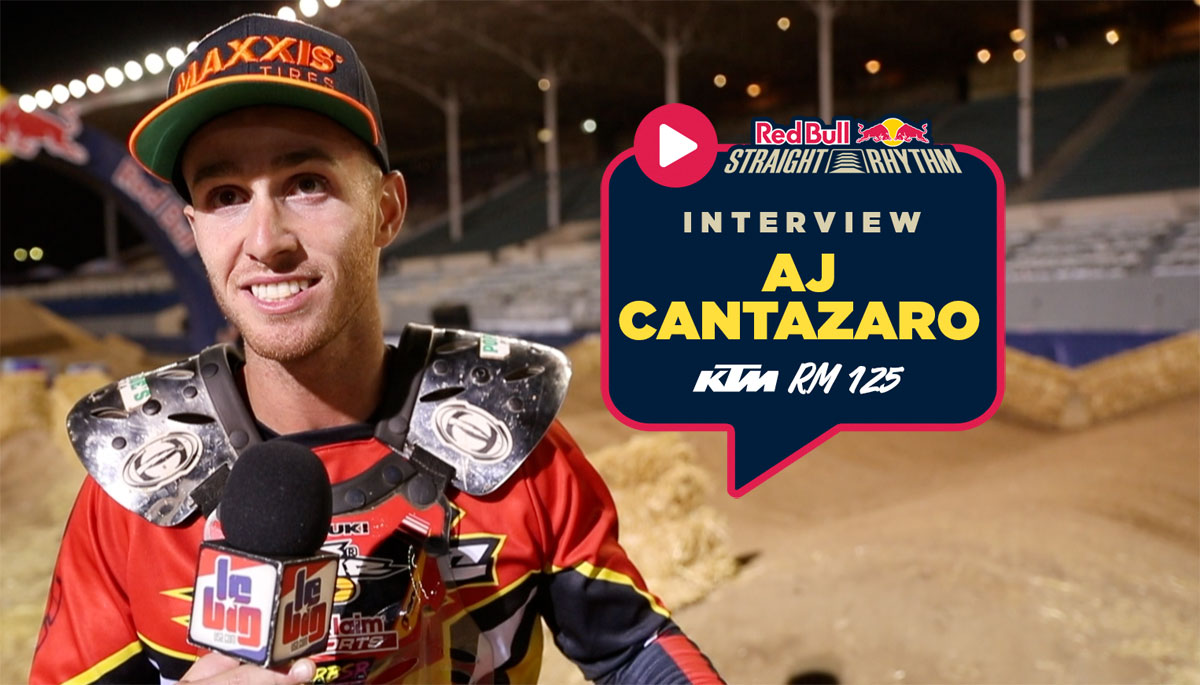 AJ Cantazaro : « j'ai eu de la chance »