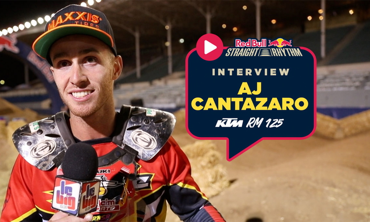 AJ Cantazaro : « j'ai eu de la chance »