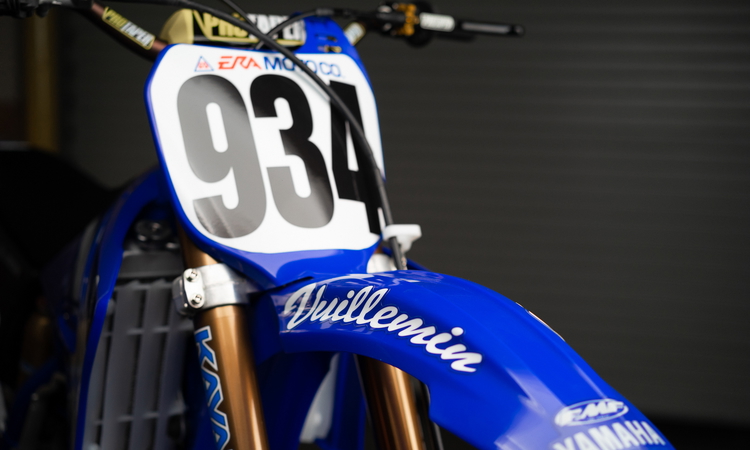 Le projet YZ 250 de David Vuillemin
