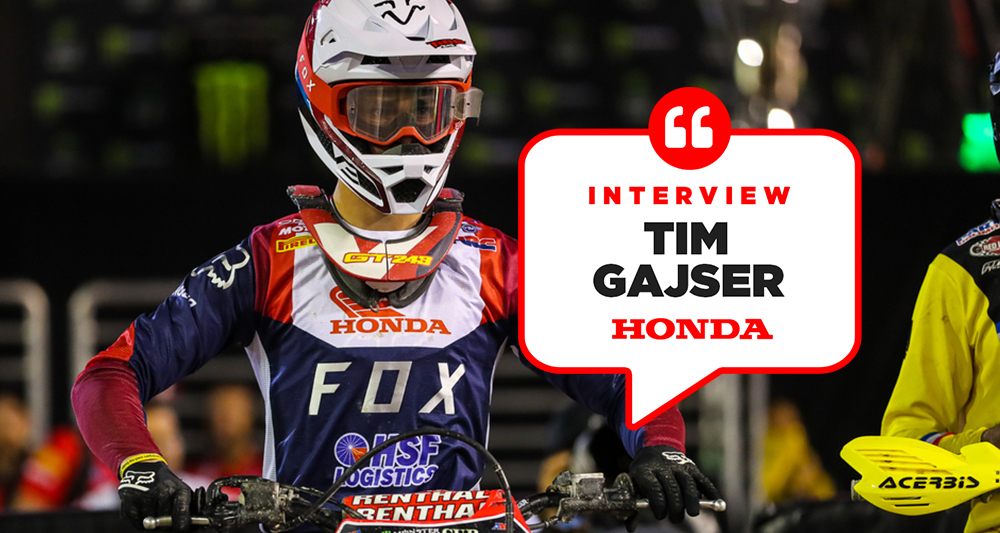 Tim Gajser : « je me suis bien amusé »