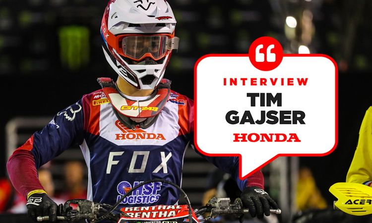 Tim Gajser : « je me suis bien amusé »