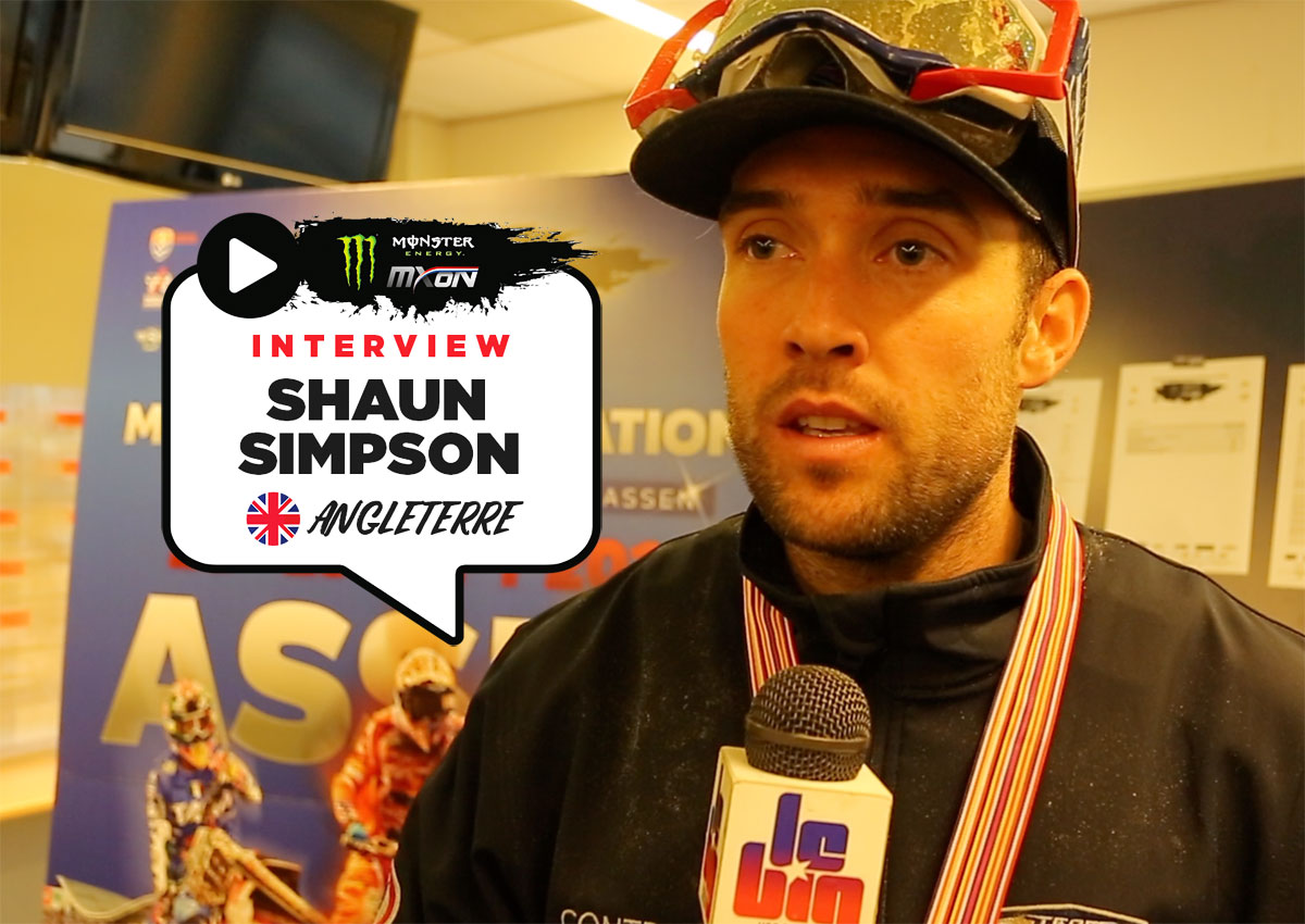 Shaun Simpson : « un souvenir extraordinaire »