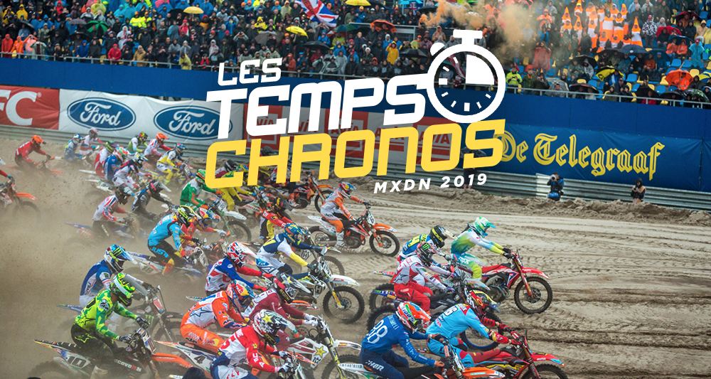 Les temps chronos du MXDN