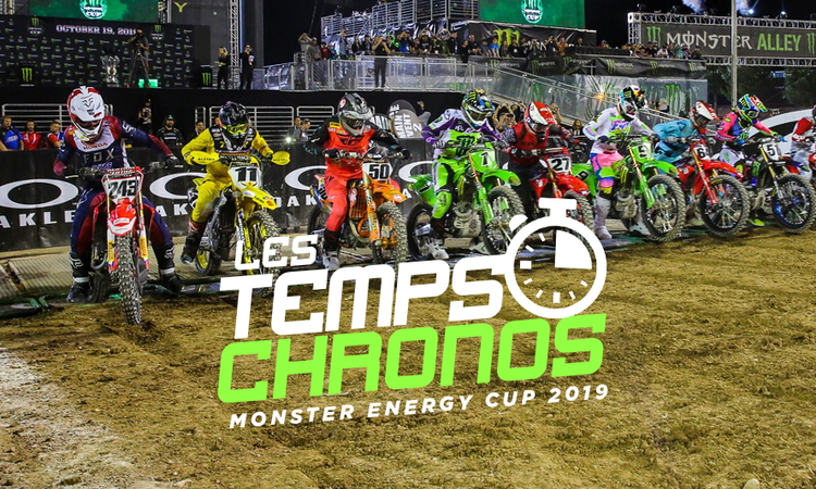 Les temps chronos de la Monster Cup