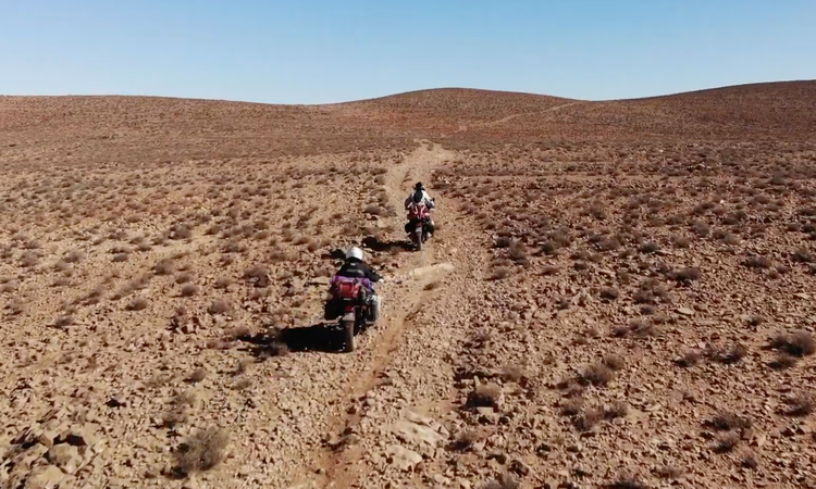 Le Maroc en Honda Transalp