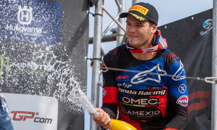 Mitch Evans chez HRC avec Gajser
