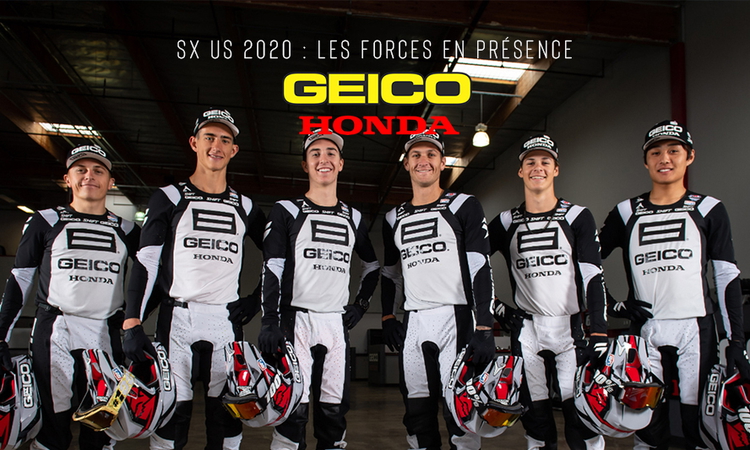 SX US 2020 : les forces Honda 250