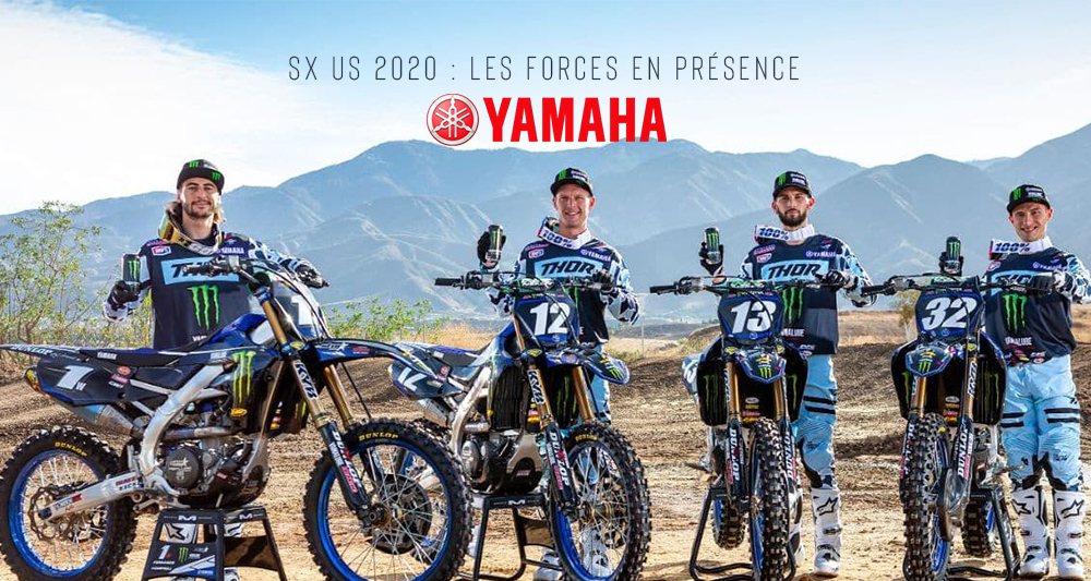 SX US 2020 : les forces Yamaha 250