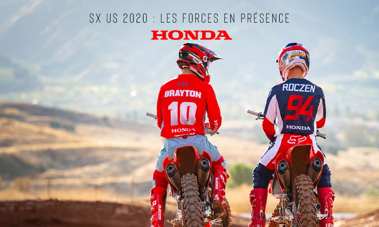 SX US 2020 : les forces Honda 450