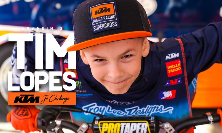 Le « KTM Jr Challenge » de Tim Lopes