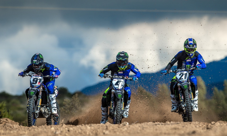 L'équipe Yamaha MXGP en action