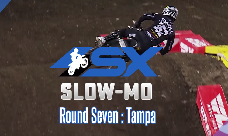Les ralentis du SX de Tampa