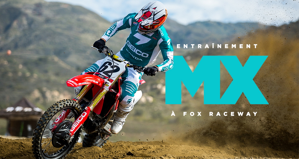 Entrainement MX à Fox Raceway