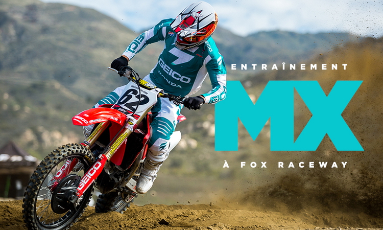 Entrainement MX à Fox Raceway