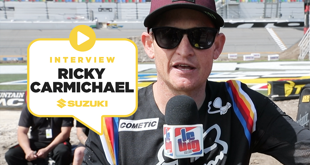 Ricky Carmichael : « Daytona est mythique »