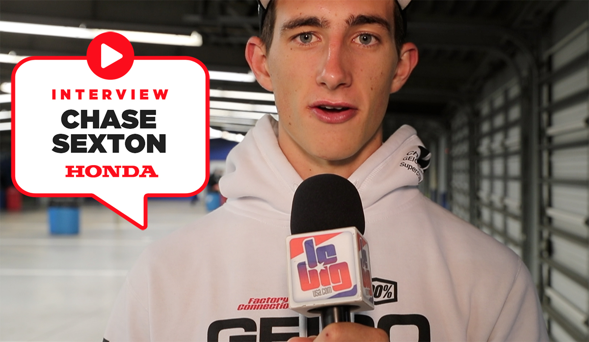 Chase Sexton : « pas fan de la piste »