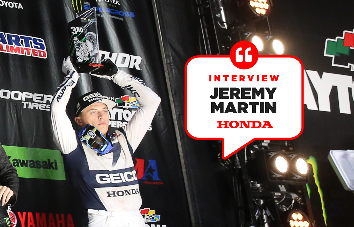 Jeremy Martin : « je voulais la victoire »
