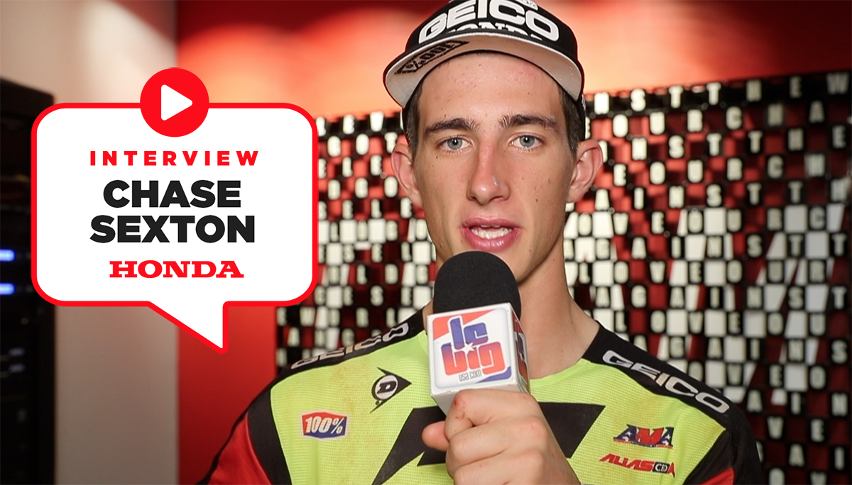 Chase Sexton : « je veux la garder »