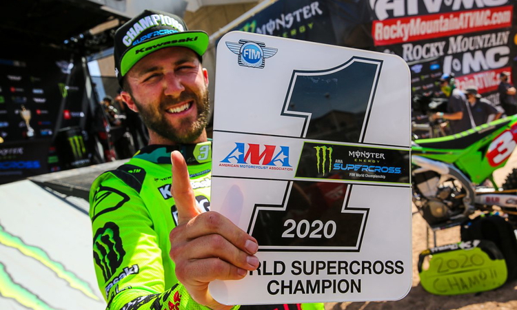 Eli Tomac est Champion SX US 450