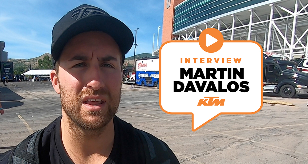 Martin Davalos : « content de ma saison »
