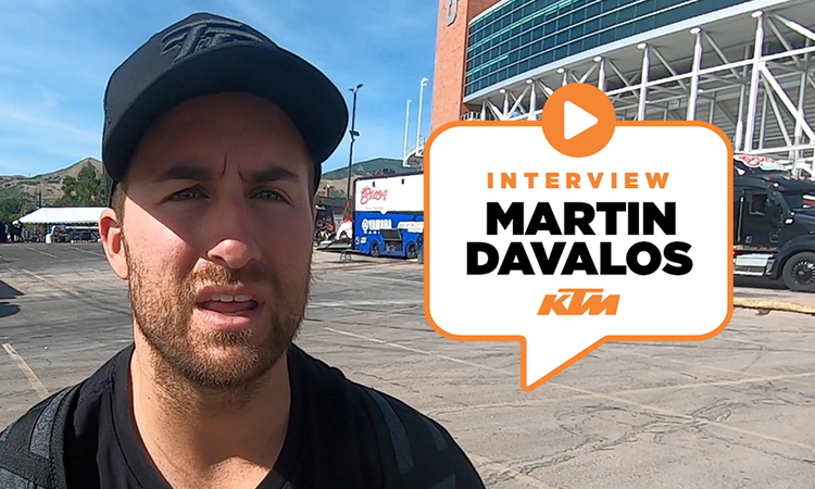 Martin Davalos : « content de ma saison »