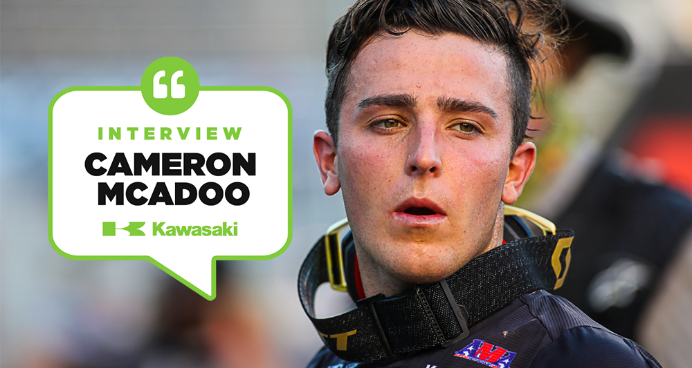 Cameron McAdoo : « rester sur le podium »