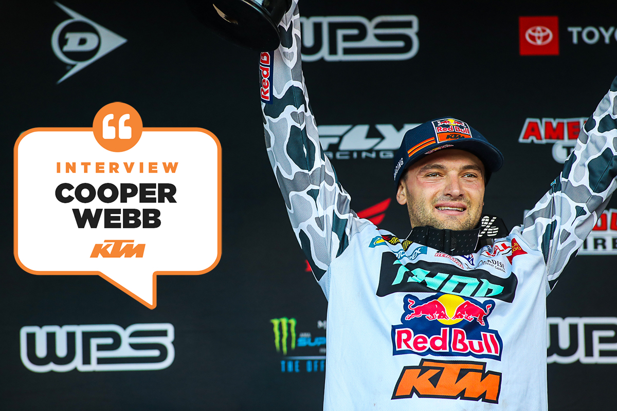 Cooper Webb : « rien à perdre »