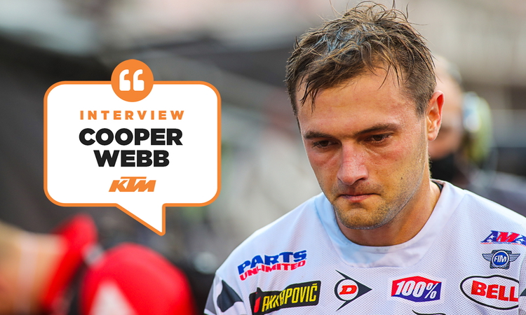 Cooper Webb : « pas de mauvaise intention »