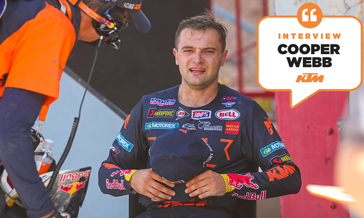 Cooper Webb : « il fallait être patient »