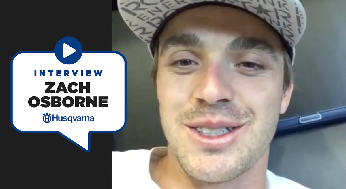 Zach Osborne : « une piste défoncée »