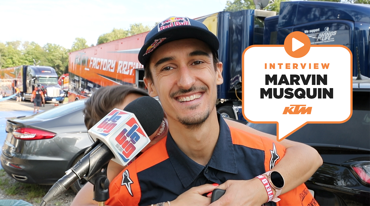 Marvin Musquin : « un peu frustrant »