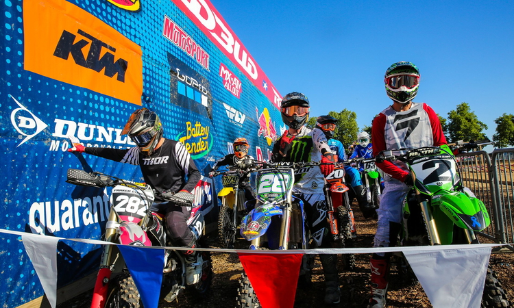 Les amateurs à RedBud avant les pros
