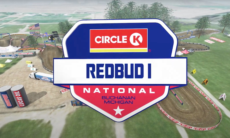 La piste virtuelle de RedBud 1