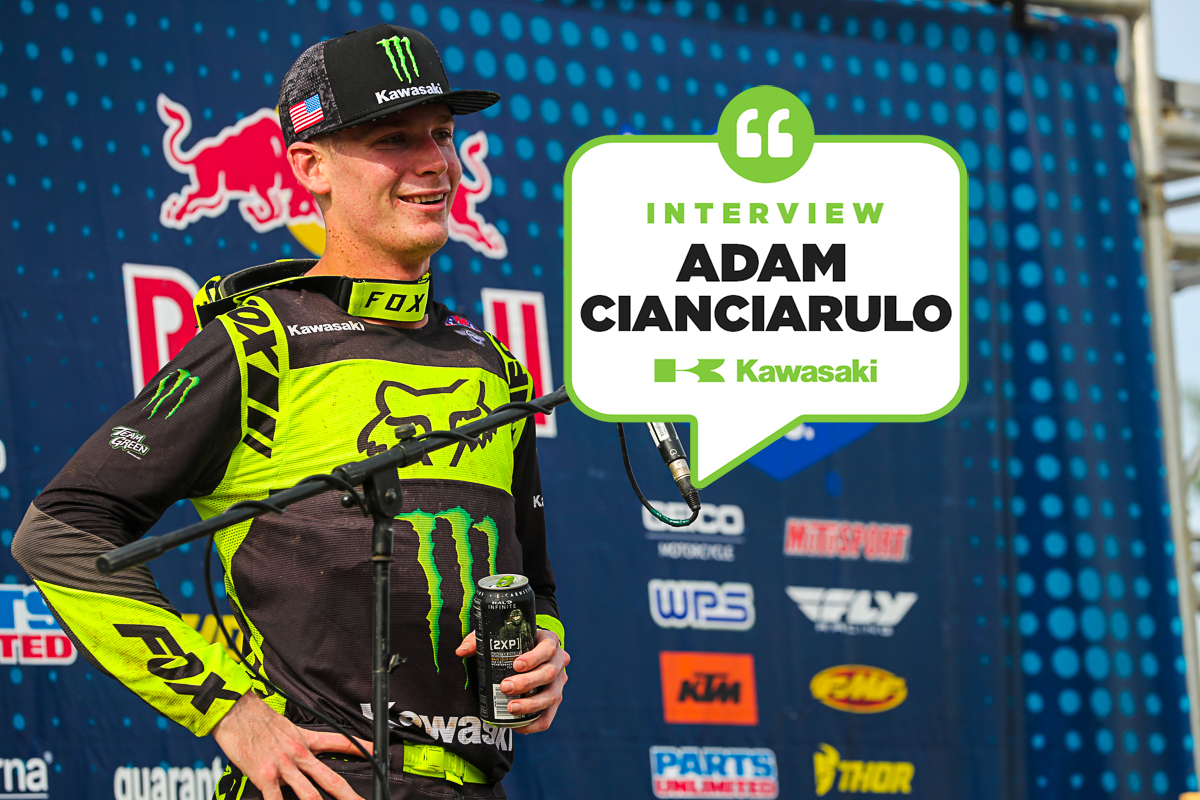 Adam Cianciarulo : « je suis très fier »