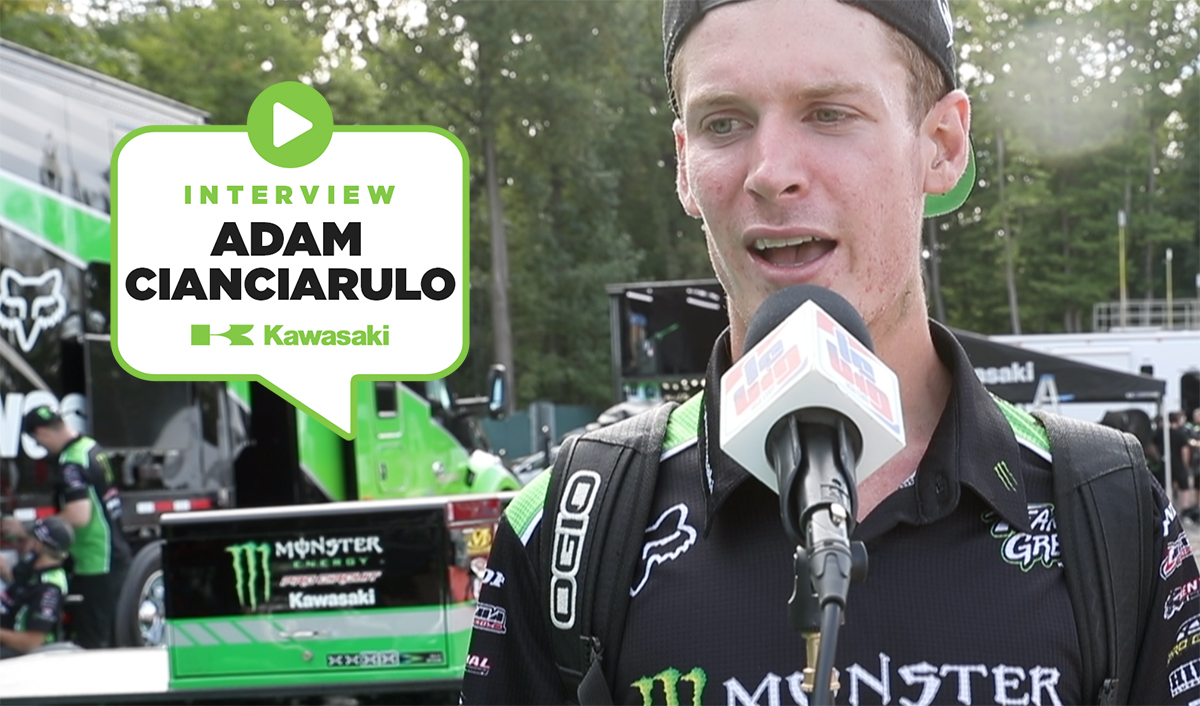 Adam Cianciarulo : « c'est difficile de gagner »